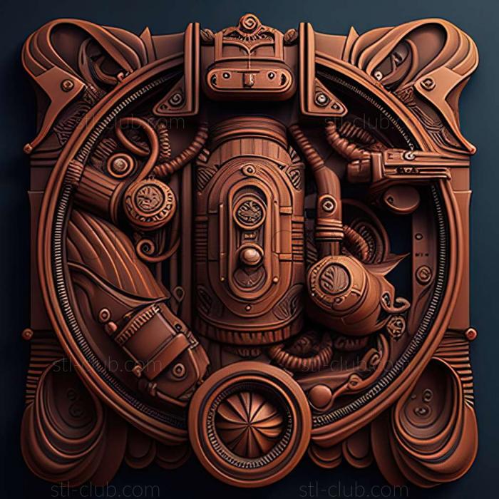 3D model steam punk (STL)